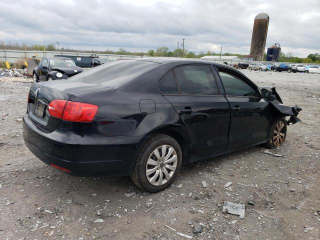 3VW2K7AJ3CM342706 - 2012 VOLKSWAGEN JETTA BASE أسود صورة 3