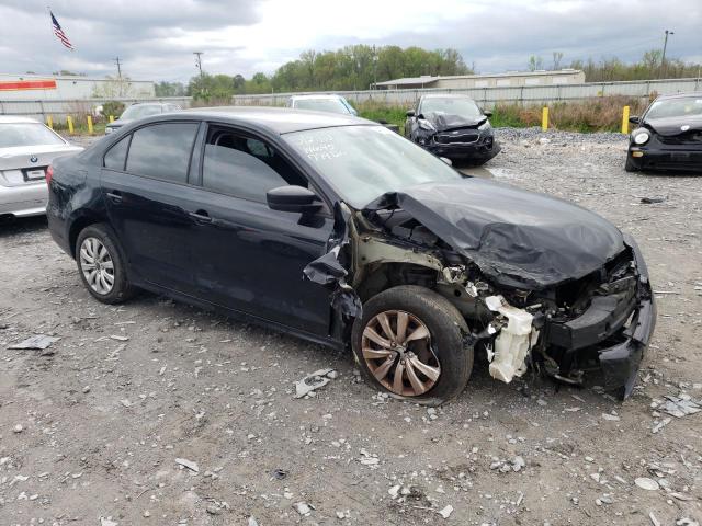 3VW2K7AJ3CM342706 - 2012 VOLKSWAGEN JETTA BASE أسود صورة 4