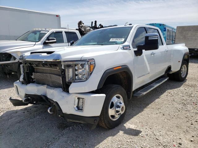 1GT49WEY6LF331787 - 2020 GMC SIERRA K3500 DENALI WHITE photo 1