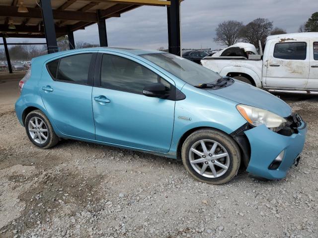 JTDKDTB39C1024804 - 2012 TOYOTA PRIUS C BLUE photo 4