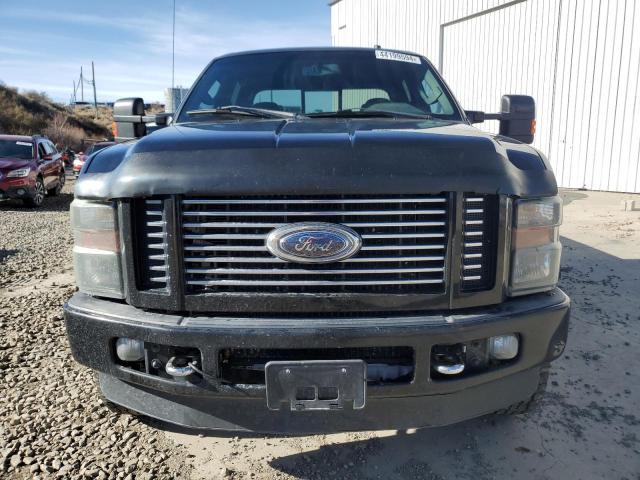 1FTWW31R58ED02325 - 2008 FORD F350 SRW SUPER DUTY BLACK photo 5