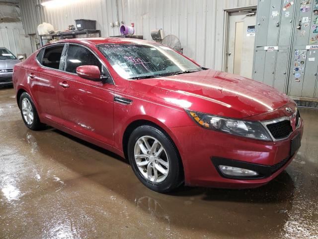 5XXGM4A73DG145267 - 2013 KIA OPTIMA LX RED photo 4