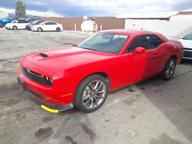 2C3CDZKG3MH681423 - 2021 DODGE CHALLENGER GT RED photo 1