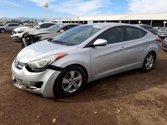 5NPDH4AE0DH340446 - 2013 HYUNDAI ELANTRA 4D GLS SILVER photo 1