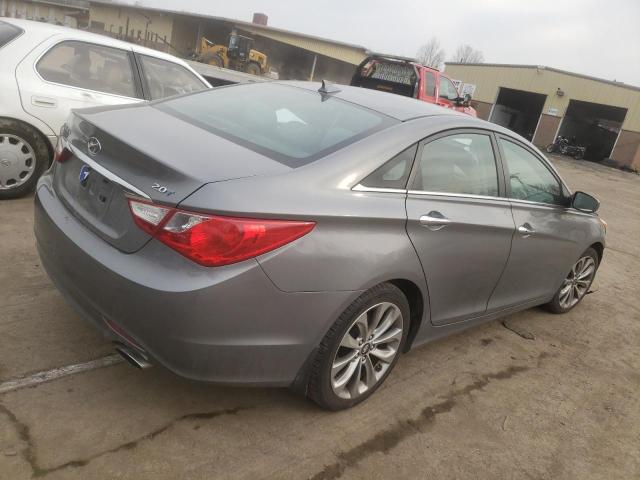 5NPEC4AB7DH532634 - 2013 HYUNDAI SONATA SE GRAY photo 3