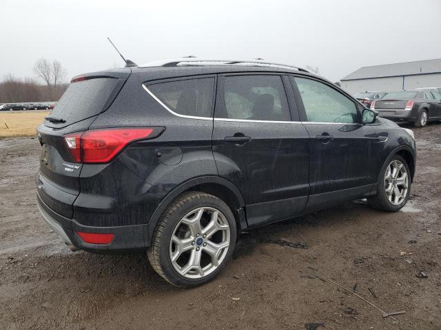 1FMCU9J91KUA55809 - 2019 FORD ESCAPE TITANIUM BLACK photo 3