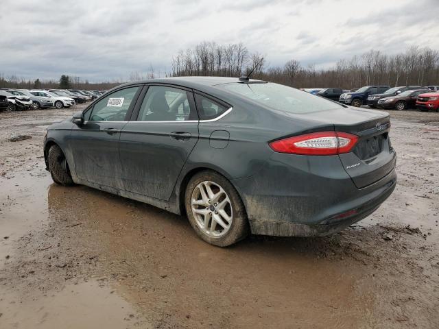 3FA6P0H79GR138725 - 2016 FORD FUSION SE GREEN photo 2