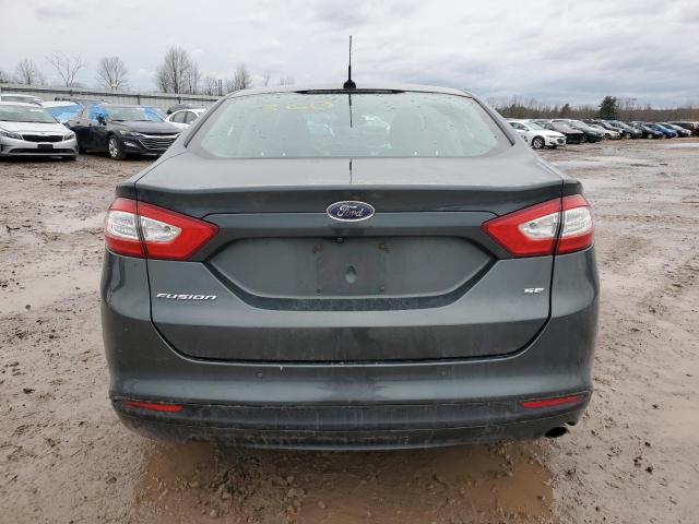 3FA6P0H79GR138725 - 2016 FORD FUSION SE GREEN photo 6