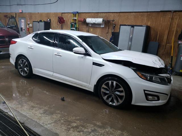 5XXGR4A7XFG404843 - 2015 KIA OPTIMA SX WHITE photo 4