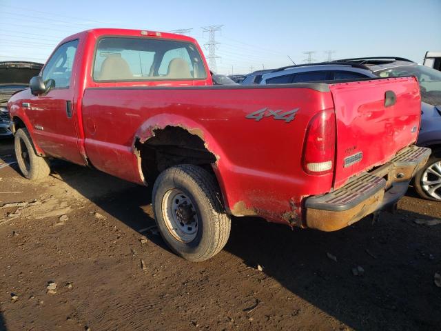 1FTNF21P33EC44888 - 2003 FORD F250 SUPER DUTY RED photo 2