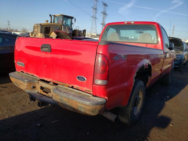 1FTNF21P33EC44888 - 2003 FORD F250 SUPER DUTY RED photo 3