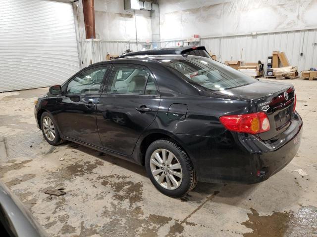 1NXBU4EE9AZ312087 - 2010 TOYOTA COROLLA BASE BLACK photo 2