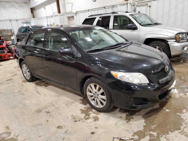 1NXBU4EE9AZ312087 - 2010 TOYOTA COROLLA BASE BLACK photo 4