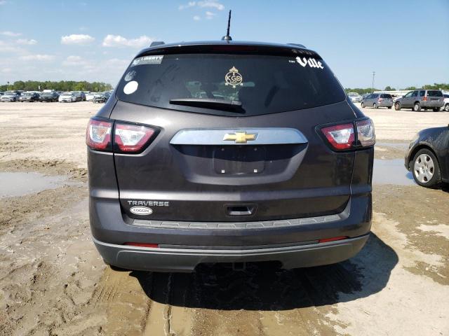 1GNKRFED9HJ329869 - 2017 CHEVROLET TRAVERSE LS GRAY photo 6