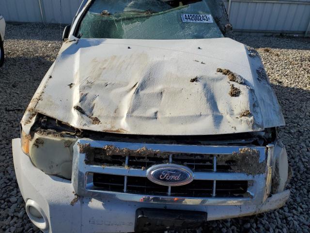 1FMCU49HX8KD74158 - 2008 FORD ESCAPE HEV WHITE photo 12