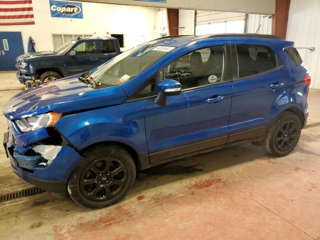 MAJ3P1TE6JC228421 - 2018 FORD ECOSPORT SE BLUE photo 1