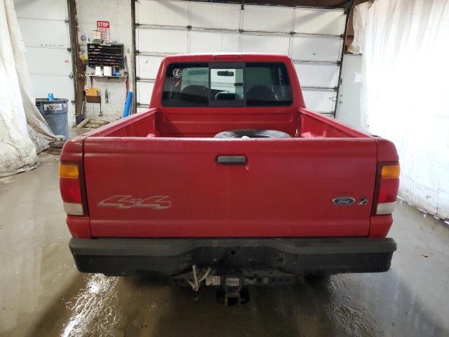 1FTZR15V6XTA25744 - 1999 FORD RANGER SUPER CAB RED photo 6