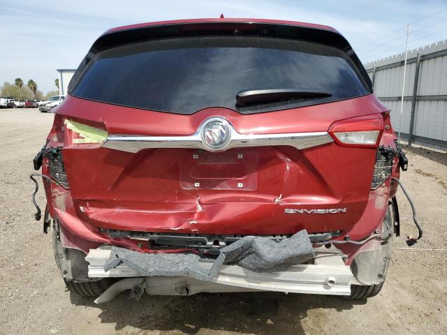 LRBFXBSAXKD006681 - 2019 BUICK ENVISION PREFERRED 勃艮第红 照片 6