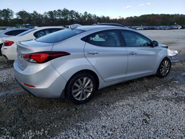 5NPDH4AE1GH744568 - 2016 HYUNDAI ELANTRA SE SILVER photo 3