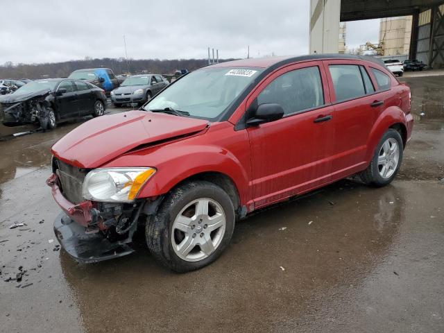 1B3HB28C78D747236 - 2008 DODGE CALIBER RED photo 1