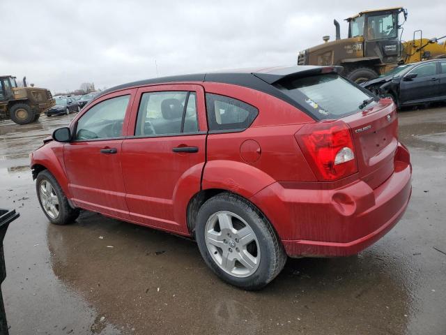 1B3HB28C78D747236 - 2008 DODGE CALIBER RED photo 2