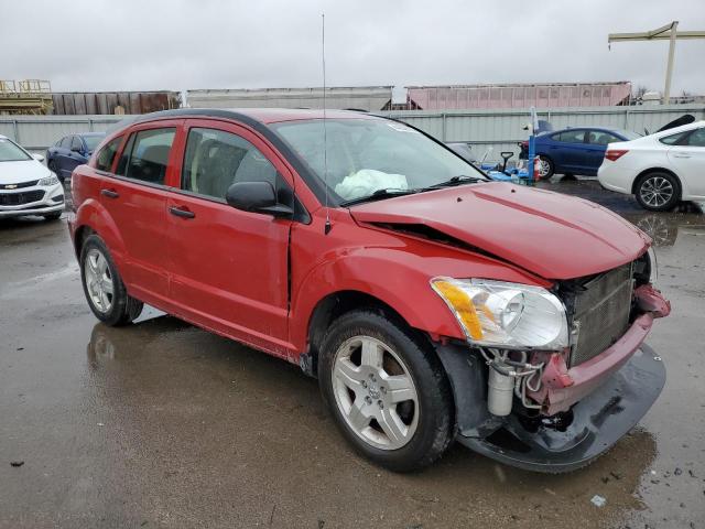 1B3HB28C78D747236 - 2008 DODGE CALIBER RED photo 4