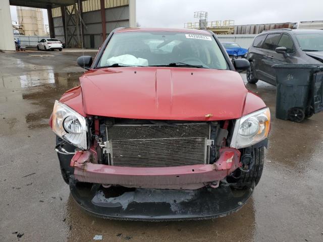 1B3HB28C78D747236 - 2008 DODGE CALIBER RED photo 5