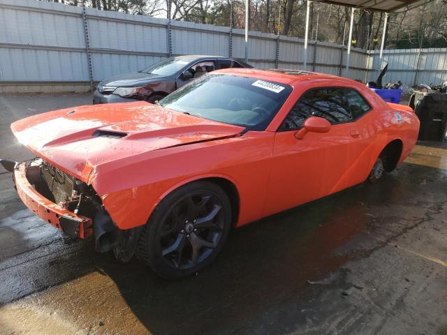 2C3CDZAG1JH246672 - 2018 DODGE CHALLENGER SXT ORANGE photo 1