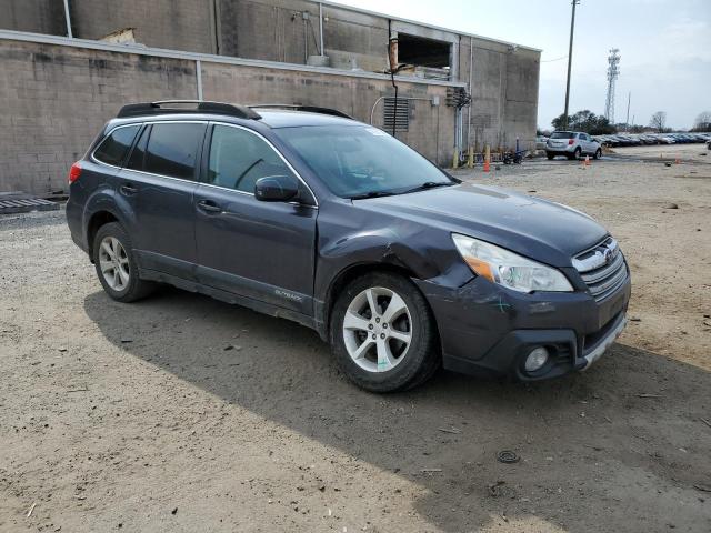 4S4BRCCC8D3246798 - 2013 SUBARU OUTBACK 2.5I PREMIUM GRAY photo 4