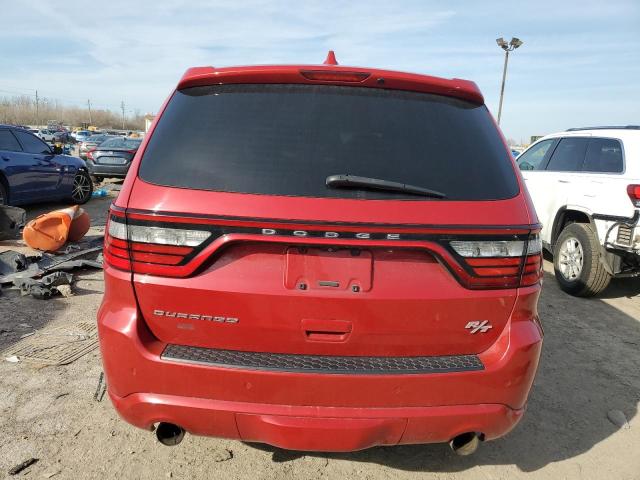 1C4SDJCT7FC843418 - 2015 DODGE DURANGO R/T RED photo 6