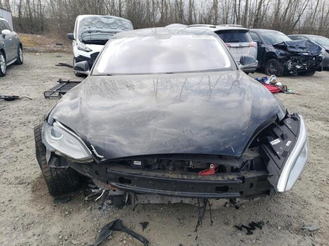 5YJSA1H16EFP37706 - 2014 TESLA MODEL S Սև լուսանկար 5