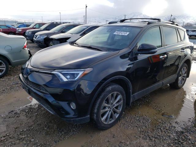 JTMDJREV1JD153875 - 2018 TOYOTA RAV4 HV LI BLACK photo 1