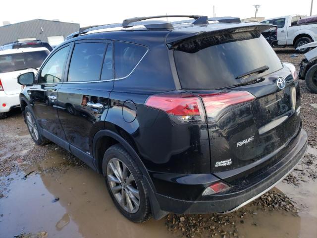 JTMDJREV1JD153875 - 2018 TOYOTA RAV4 HV LI BLACK photo 2