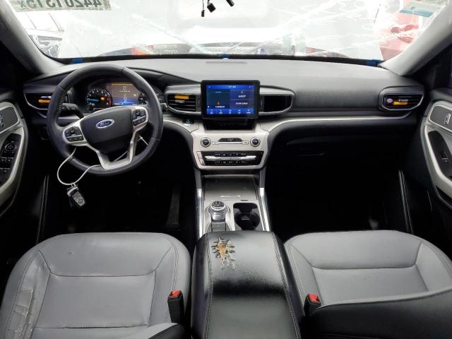 1FMSK8DH4MGA13828 - 2021 FORD EXPLORER XLT GRAY photo 8