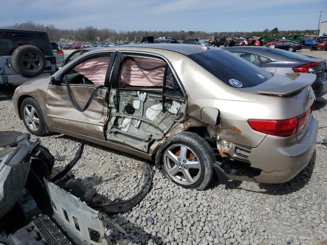 1HGCM56885A082414 - 2005 HONDA ACCORD EX GOLD photo 2