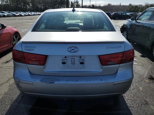 5NPEU46C09H511002 - 2009 HYUNDAI SONATA SE SILVER photo 6