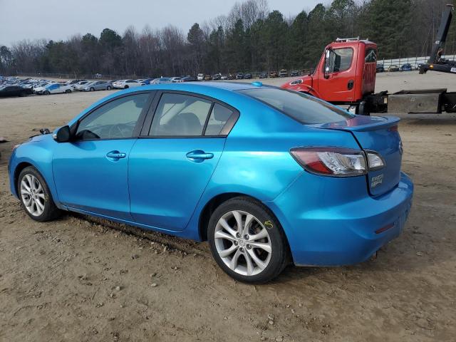 JM1BL1S69A1166827 - 2010 MAZDA 3 S BLUE photo 2