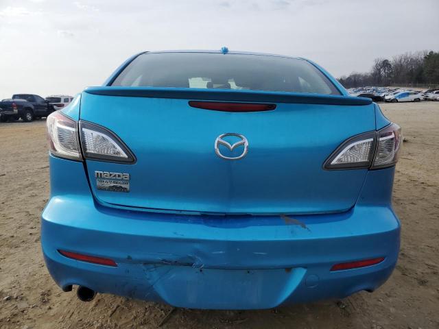 JM1BL1S69A1166827 - 2010 MAZDA 3 S BLUE photo 6