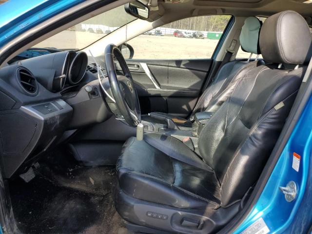 JM1BL1S69A1166827 - 2010 MAZDA 3 S BLUE photo 7