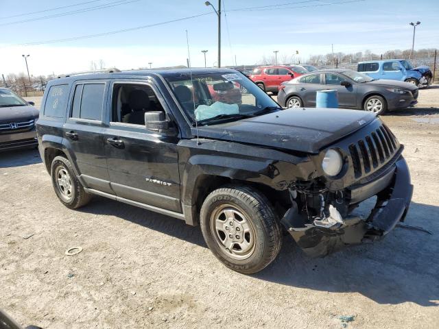 1C4NJPBB4DD122126 - 2013 JEEP PATRIOT SPORT BLACK photo 4