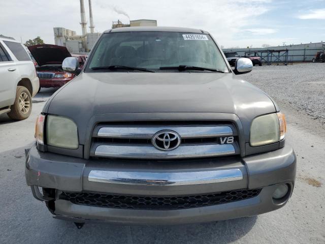 5TBRT34104S445658 - 2004 TOYOTA TUNDRA ACCESS CAB SR5 GRAY photo 5