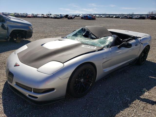 1G1YY12SX15131286 - 2001 CHEVROLET CORVETTE Z06 SILVER photo 1