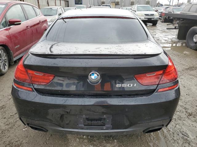 WBA6B2C5XED128959 - 2014 BMW 650 I GRAN COUPE BLACK photo 6