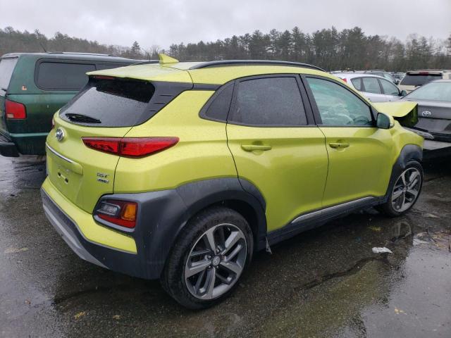 KM8K3CA52LU520835 - 2020 HYUNDAI KONA LIMITED GREEN photo 3