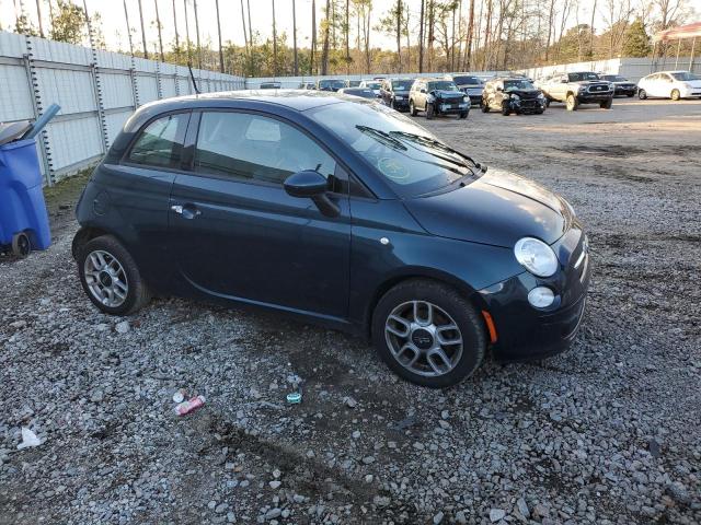 3C3CFFAR9FT615514 - 2015 FIAT 500 POP BLUE photo 4