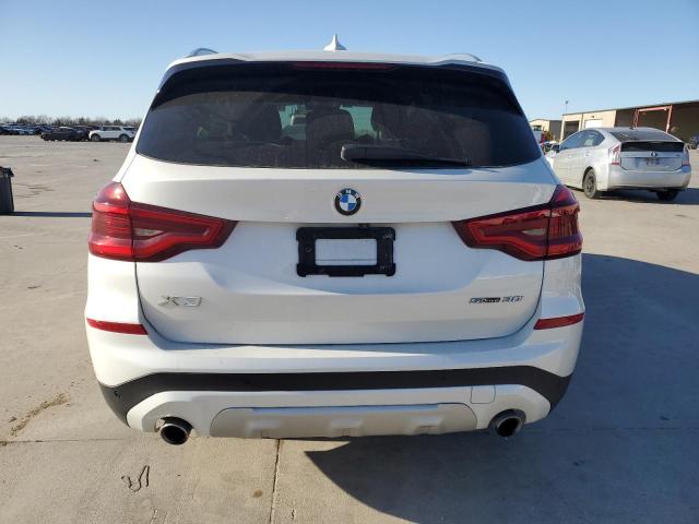 5UXTY3C03LLU70026 - 2020 BMW X3 SDRIVE30I WHITE photo 6