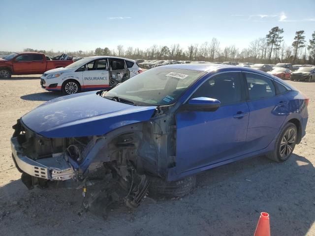 2HGFC1F74HH636800 - 2017 HONDA CIVIC EXL ლურჯი ფოტო 1