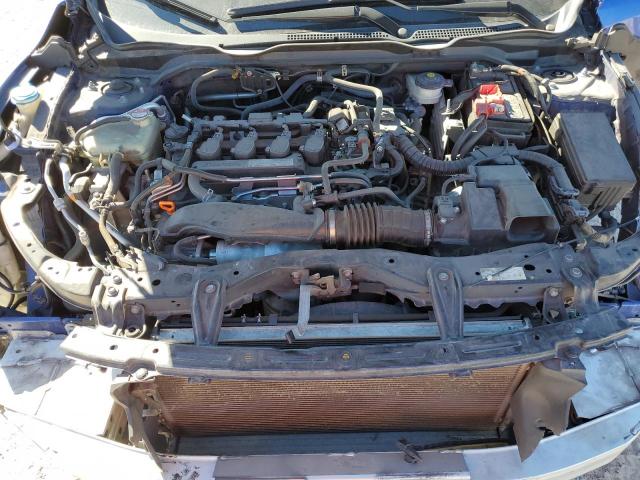 2HGFC1F74HH636800 - 2017 HONDA CIVIC EXL ლურჯი ფოტო 11