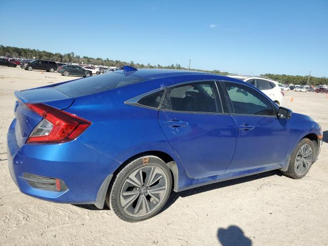 2HGFC1F74HH636800 - 2017 HONDA CIVIC EXL ლურჯი ფოტო 3