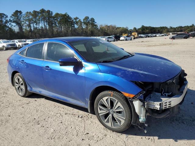 2HGFC1F74HH636800 - 2017 HONDA CIVIC EXL ლურჯი ფოტო 4